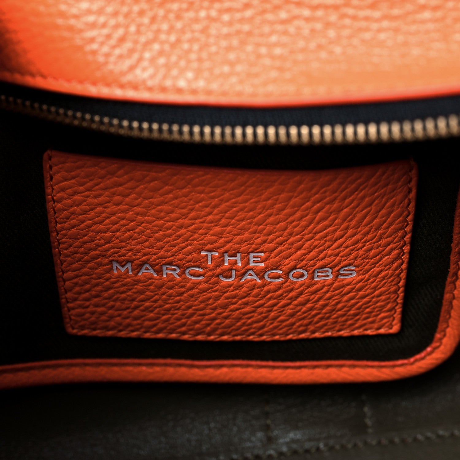 Marc Jacobs Grained Calfskin Small The Tote Bag Dragon Fire 6 of 10