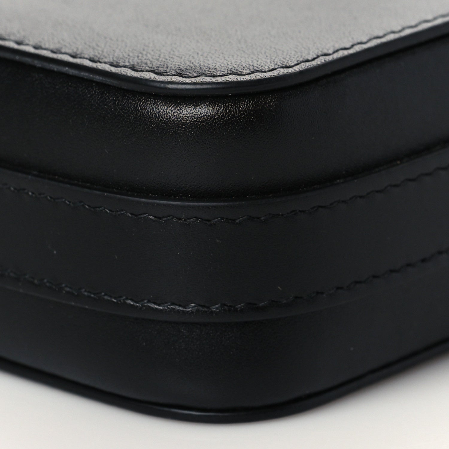 Christian Dior Smooth Calfskin Vertical Pouch Black 9 of 9