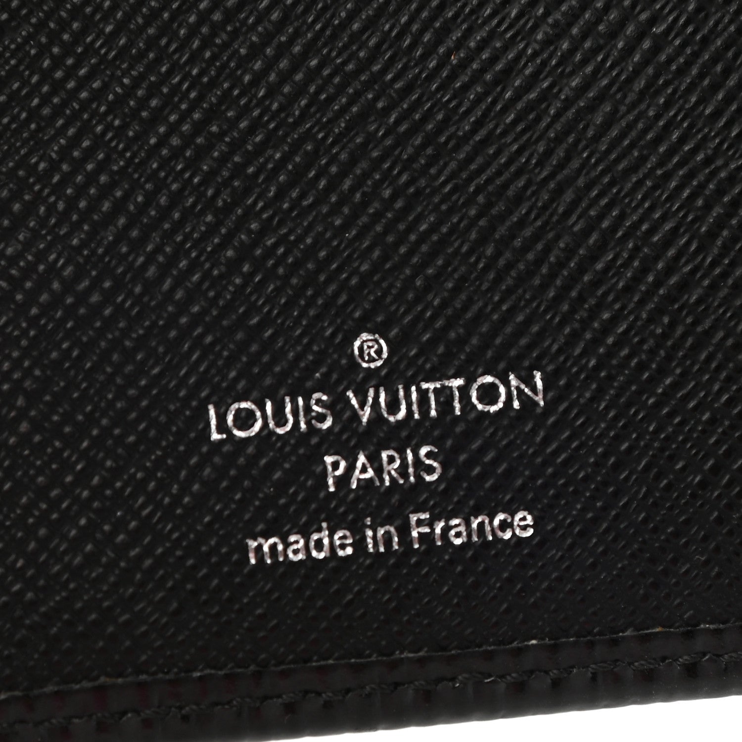 Louis Vuitton Epi French Purse Wallet Black 6 of 7