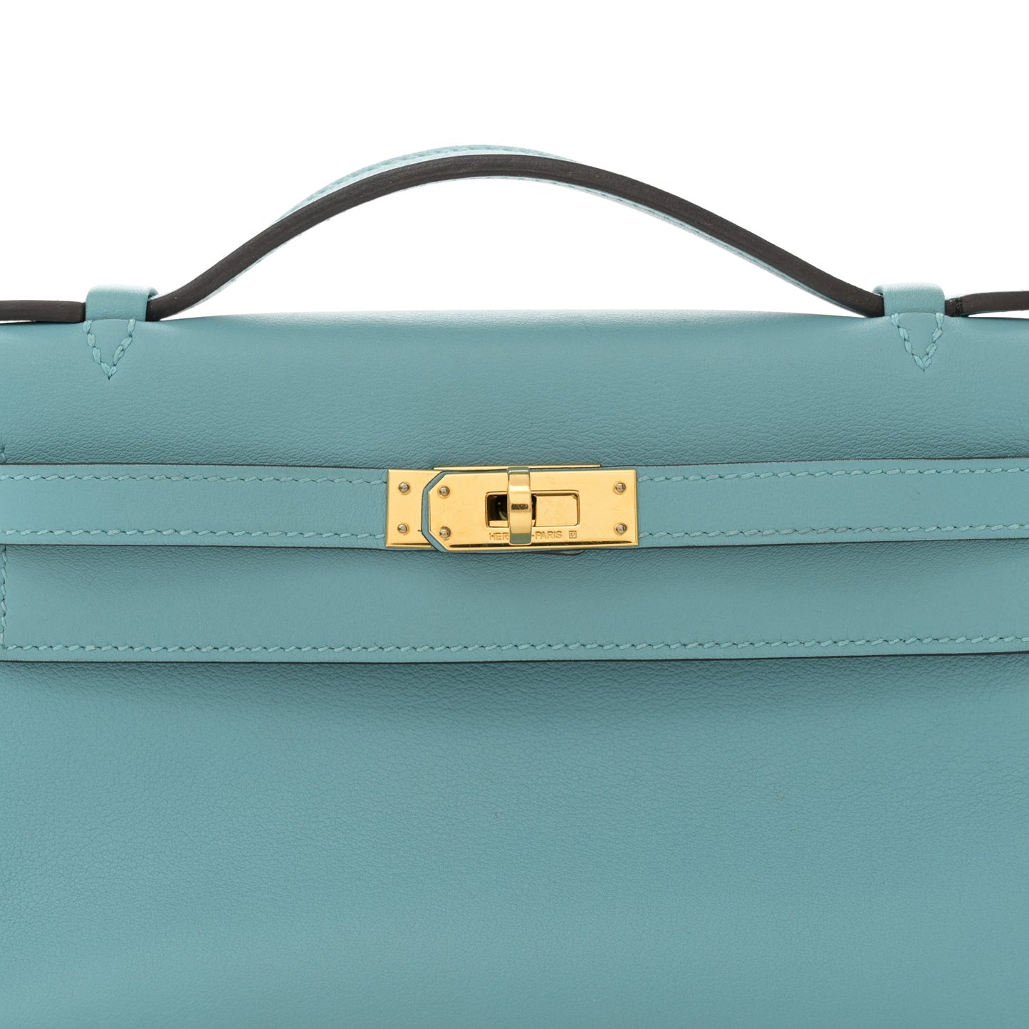 Swift Kelly Pochette Clutch Bleu Saint Cyr