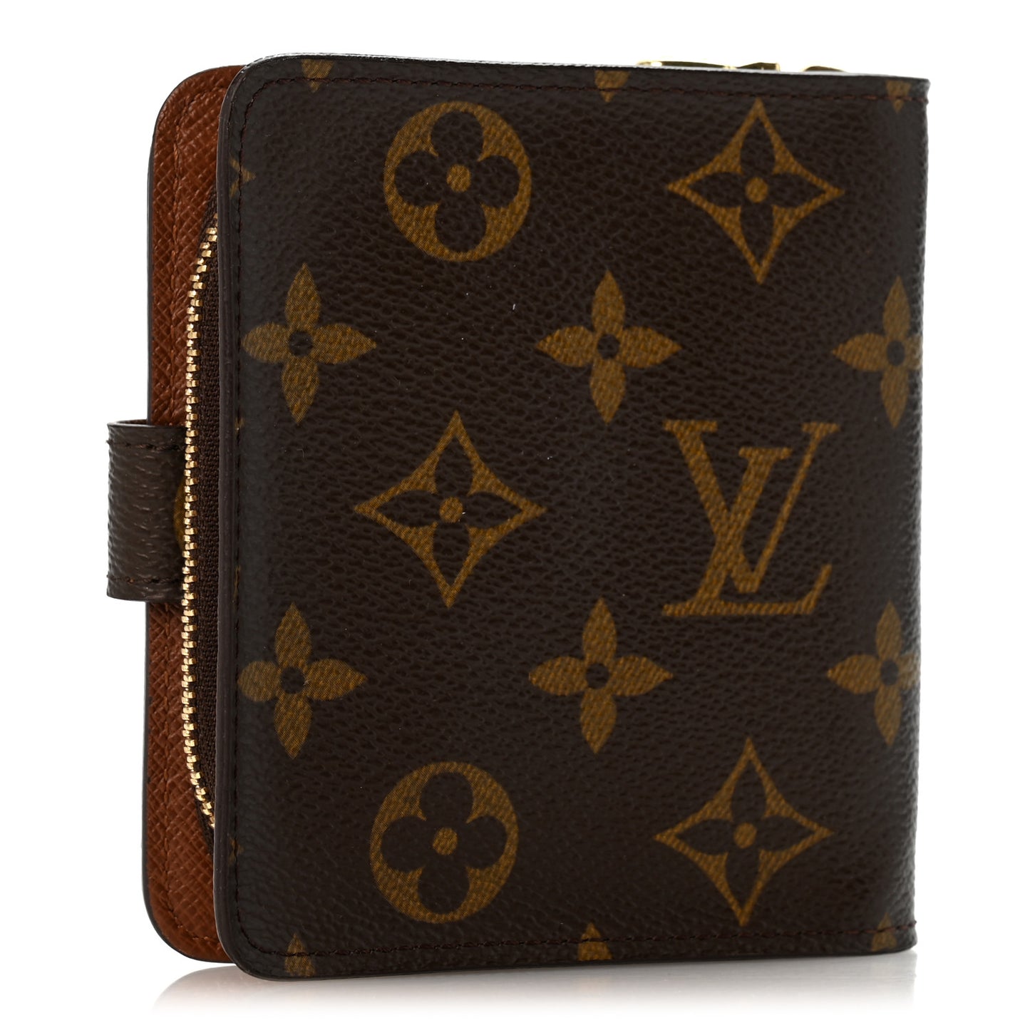 Monogram Compact Zippe Zipped Wallet