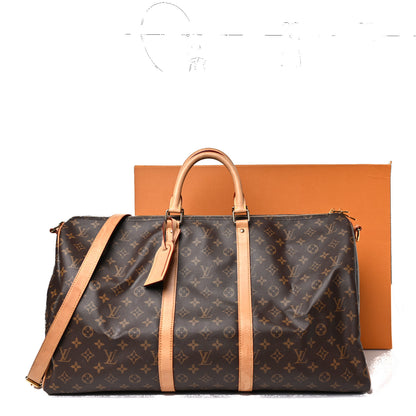 Louis Vuitton Monogram Keepall Bandouliere 55 11 of 11