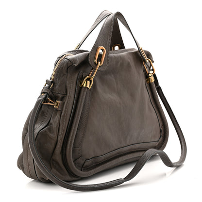 Chloe Calfskin Large Paraty Chocolate 3 of 10