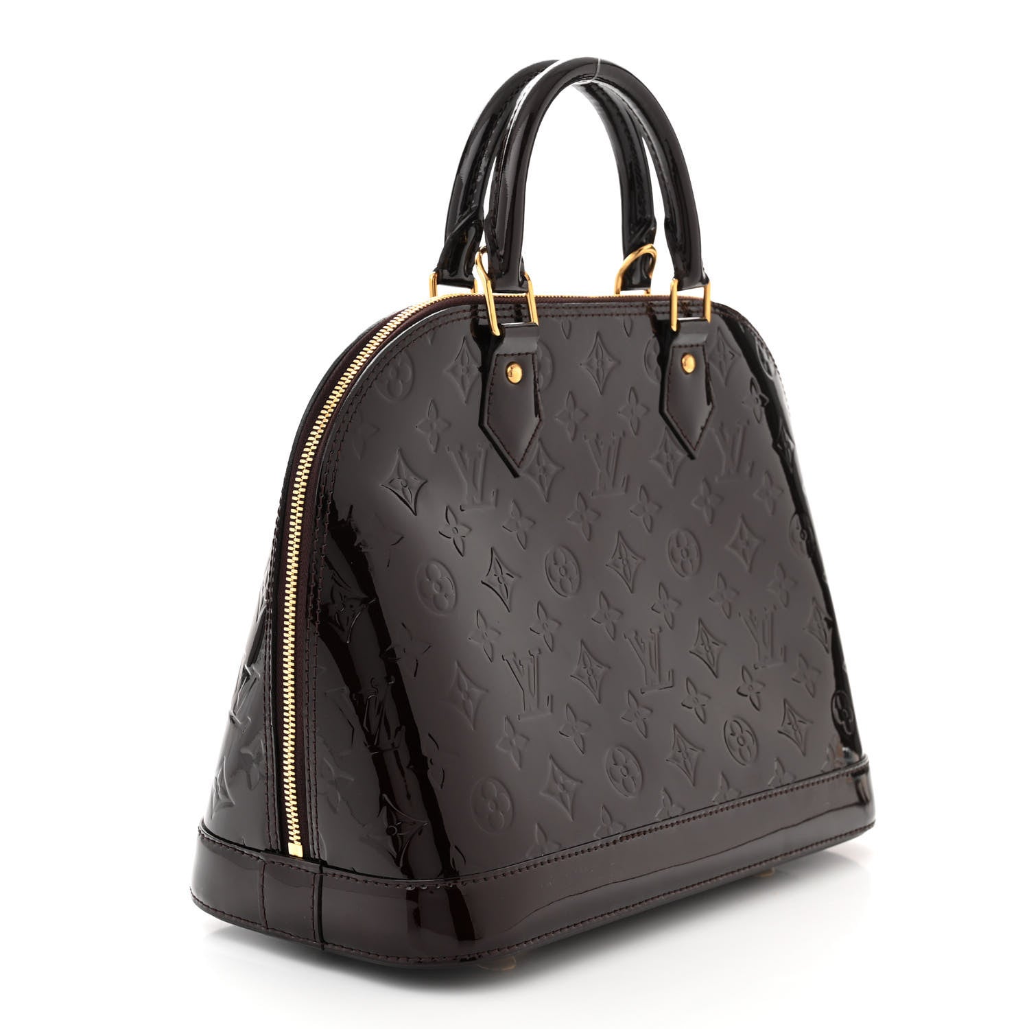 Louis Vuitton Vernis Alma PM Amarante 3 of 11