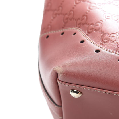 Gucci Guccissima Large Punch Tote Pink 10 of 12