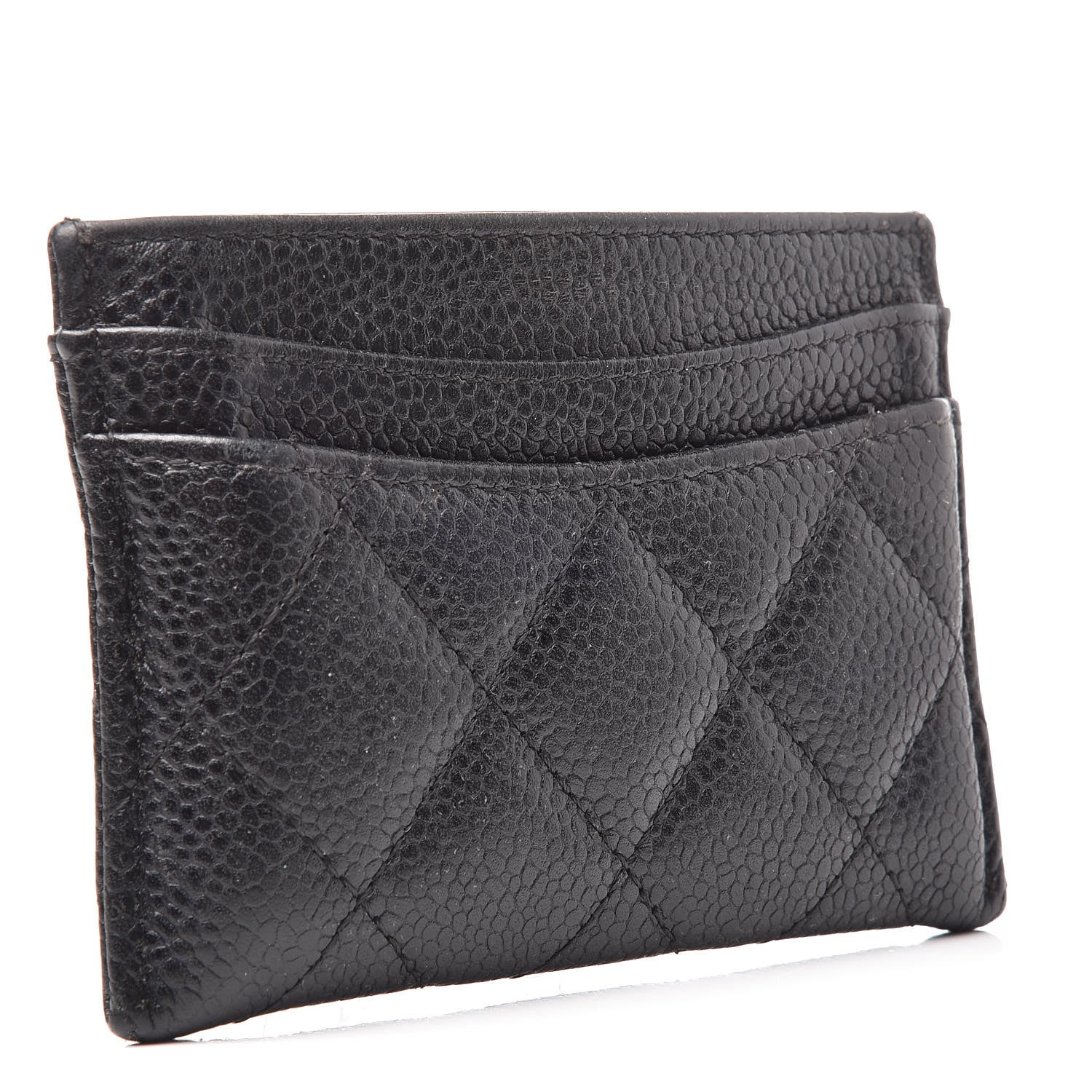 Chanel Caviar Quilted Card Holder Black 3 of 14