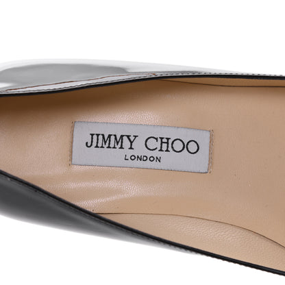 Jimmy Choo Patent Aza Pumps 39.5 Black 7 of 10