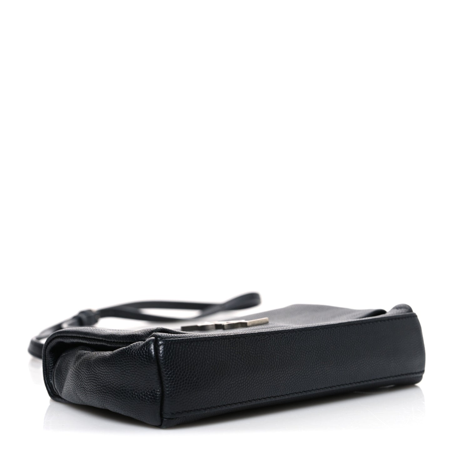 Grain De Poudre Monogram Toy West Hollywood Fold-Over Bag Black