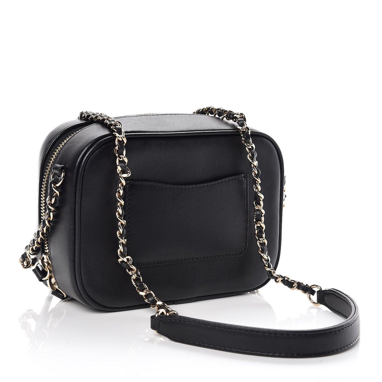 Calfskin CC Mania Camera Case Black