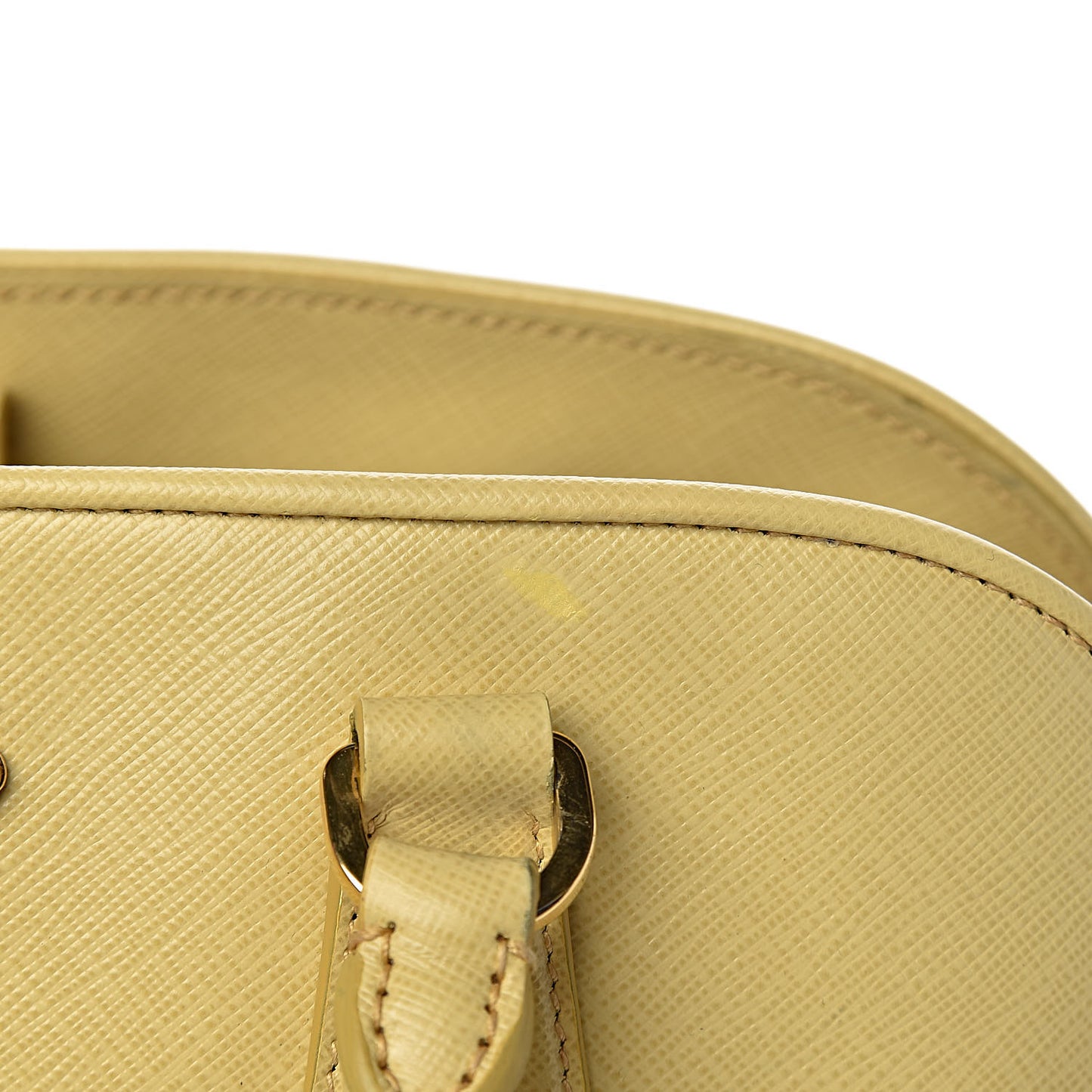 Saffiano Lux Open Promenade Tote Ananas