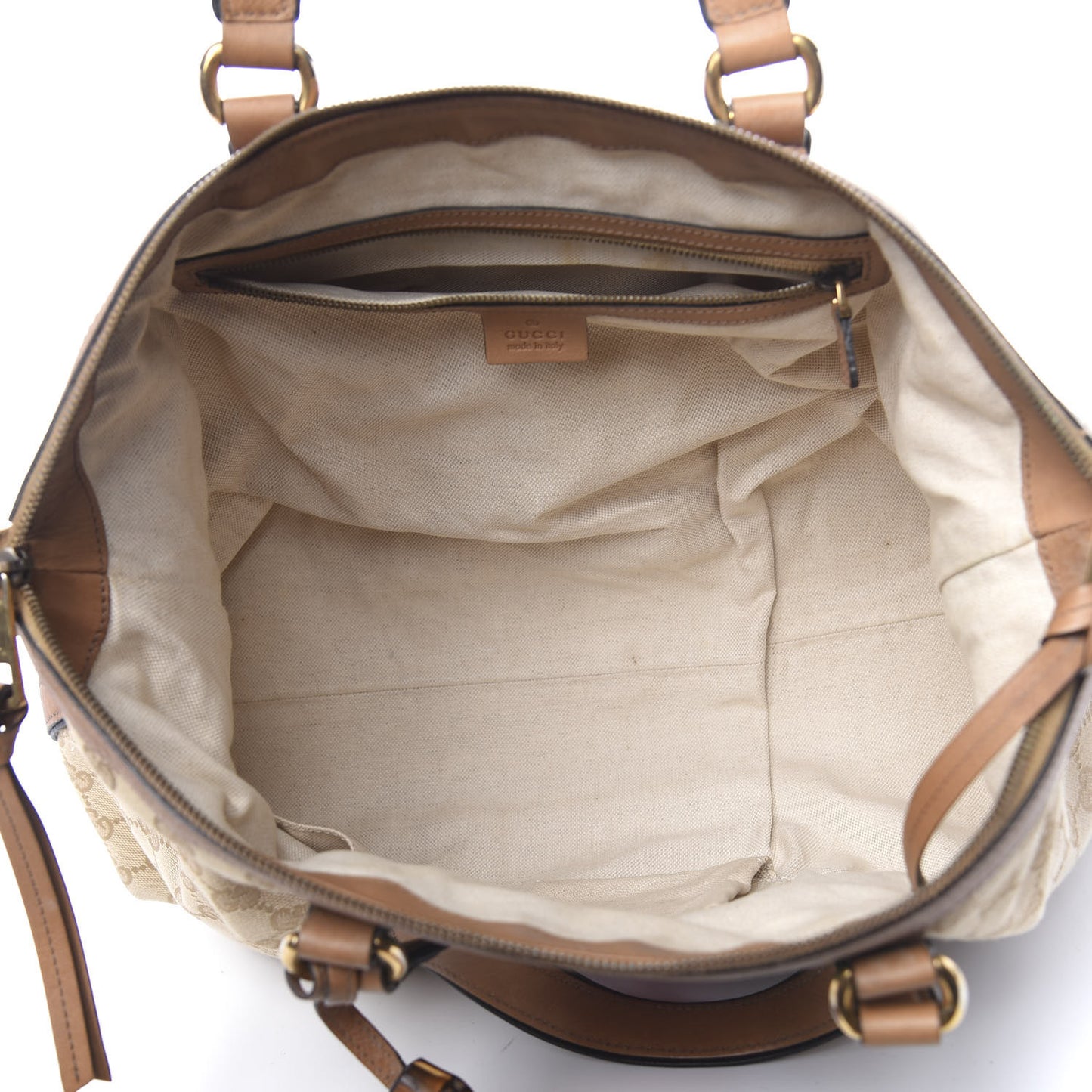 Monogram Web Medium Rania Top Handle Bag Sand