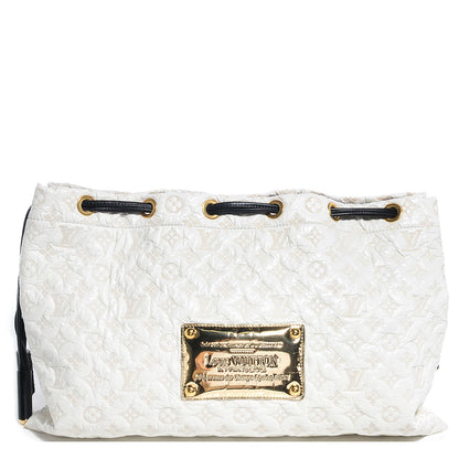 Louis Vuitton Vinyl Monogram Squishy Inventeur White 1 of 7