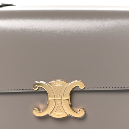 Celine Shiny Calfskin Medium Triomphe Pebble 10 of 12