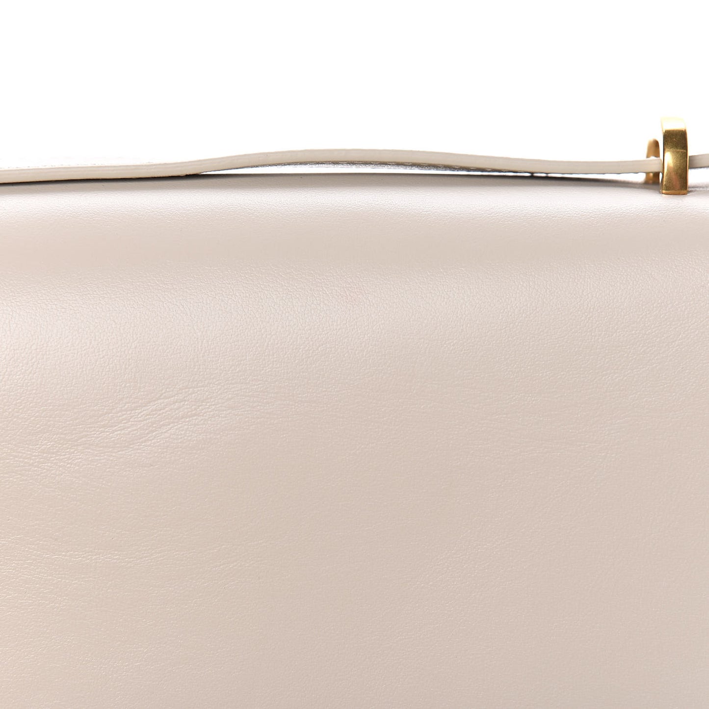 Smooth Calfskin Monogram Medium Spontini Satchel White
