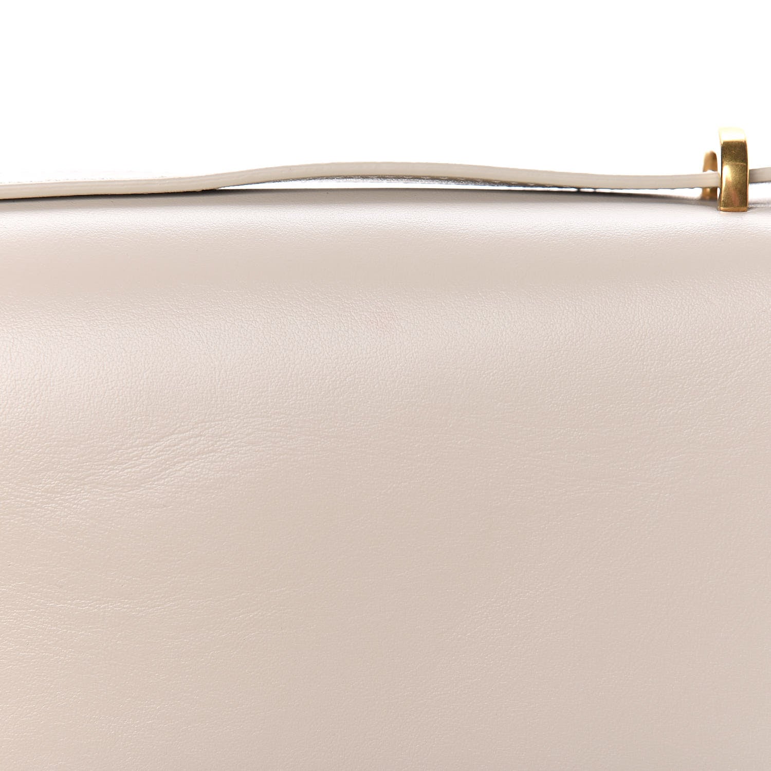 Saint Laurent Smooth Calfskin Monogram Medium Spontini Satchel White 10 of 10