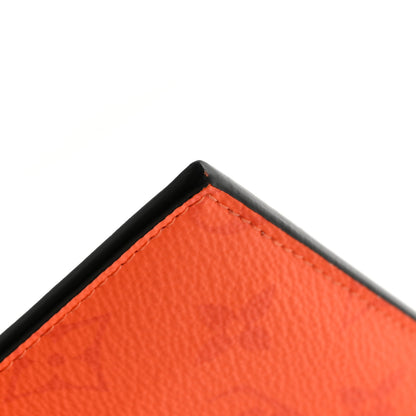 Louis Vuitton Taigarama Coin Card Holder Orange 12 of 13