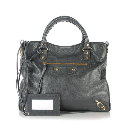 Balenciaga Agneau Classic Hardware Velo Gris Fossile 1 of 8