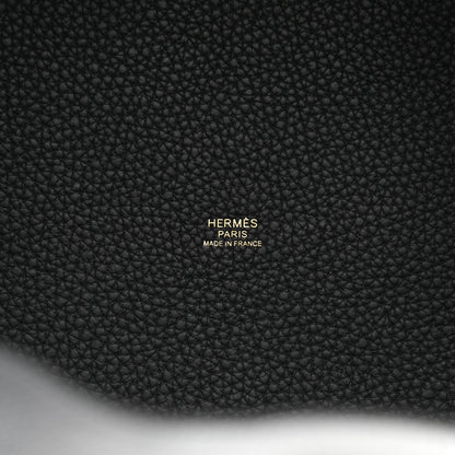 Hermes Taurillon Clemence Picotin Lock 22 MM Black 7 of 10