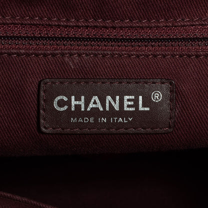 Chanel Iridescent Calfskin Large In The Mix Tote Black 6 of 7