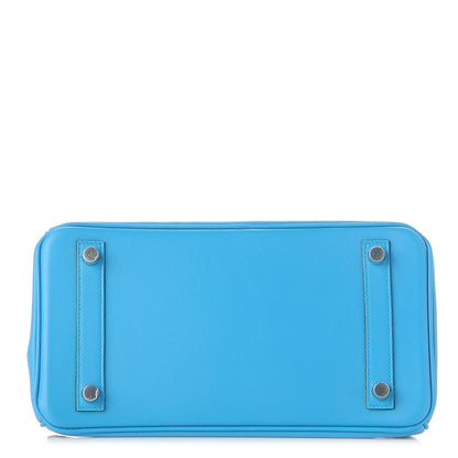 Hermes Swift Birkin 25 Bleu Zanzibar 6 of 32