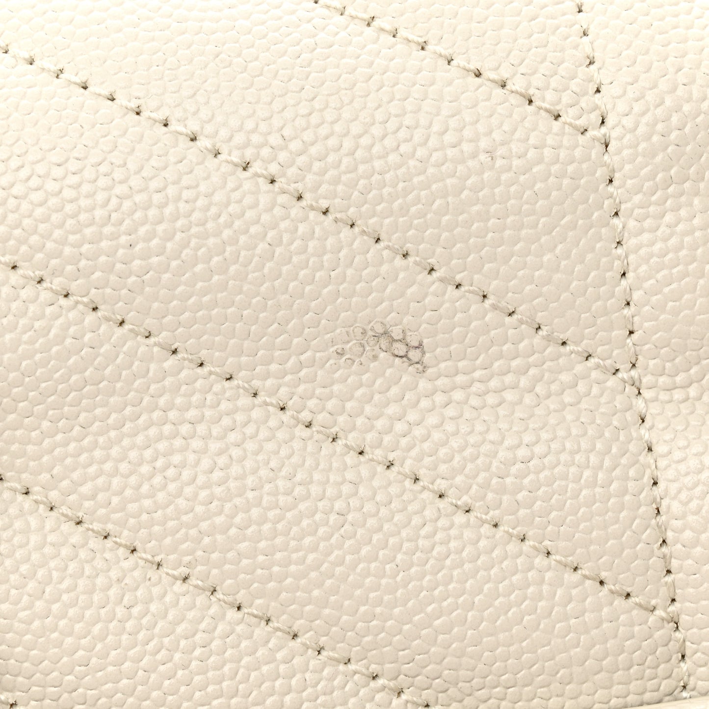 Grain De Poudre Textured Mixed Matelasse Medium Triquilt Monogram Satchel Porcellana