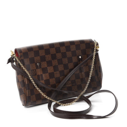 Louis Vuitton Damier Ebene Favorite MM 3 of 16