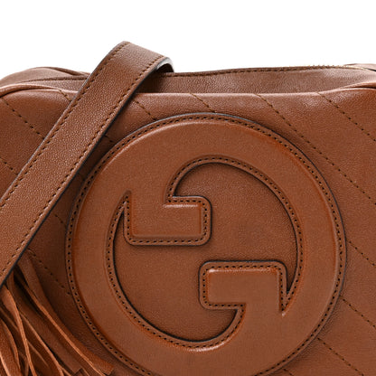 Gucci Sakai Be Green Calfskin Diagonal Stitched Small Blondie Shoulder Bag Cuir 8 of 12
