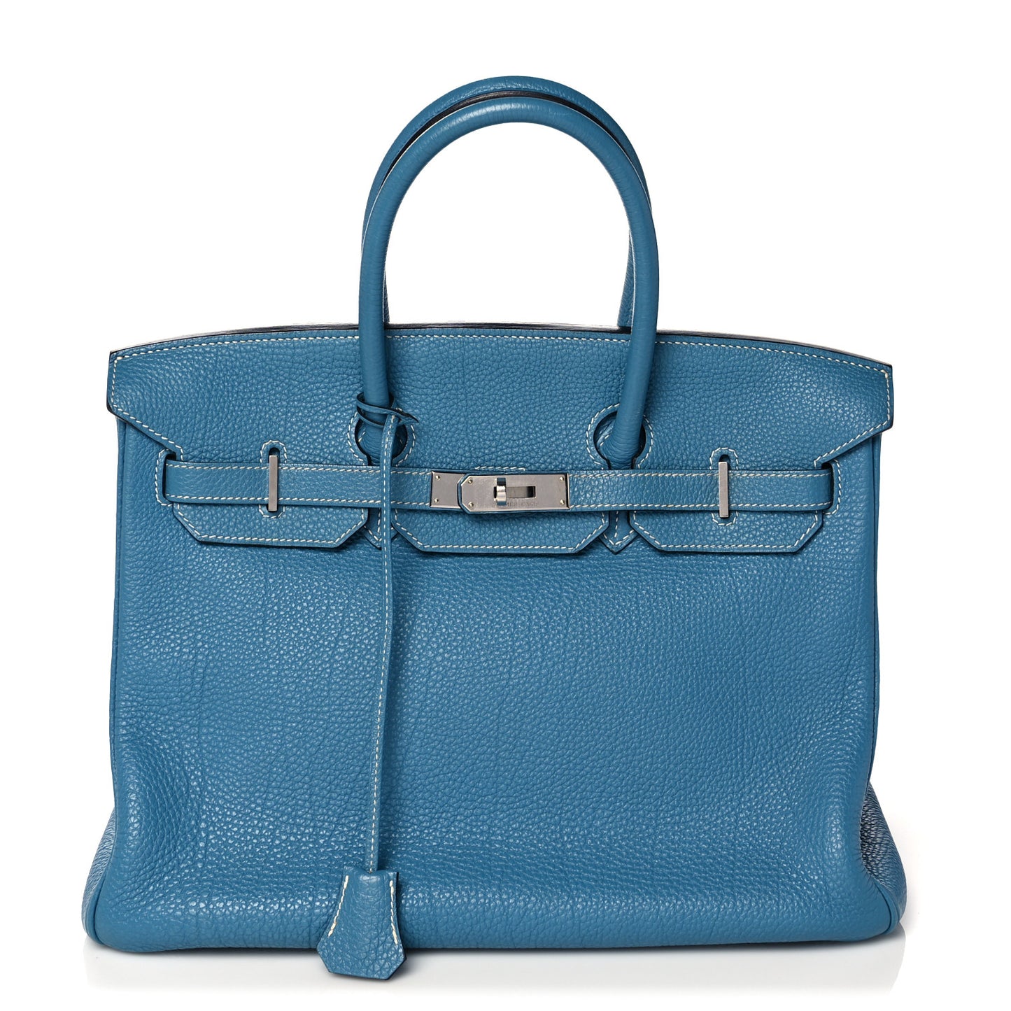 Togo Birkin 35 Blue Jean