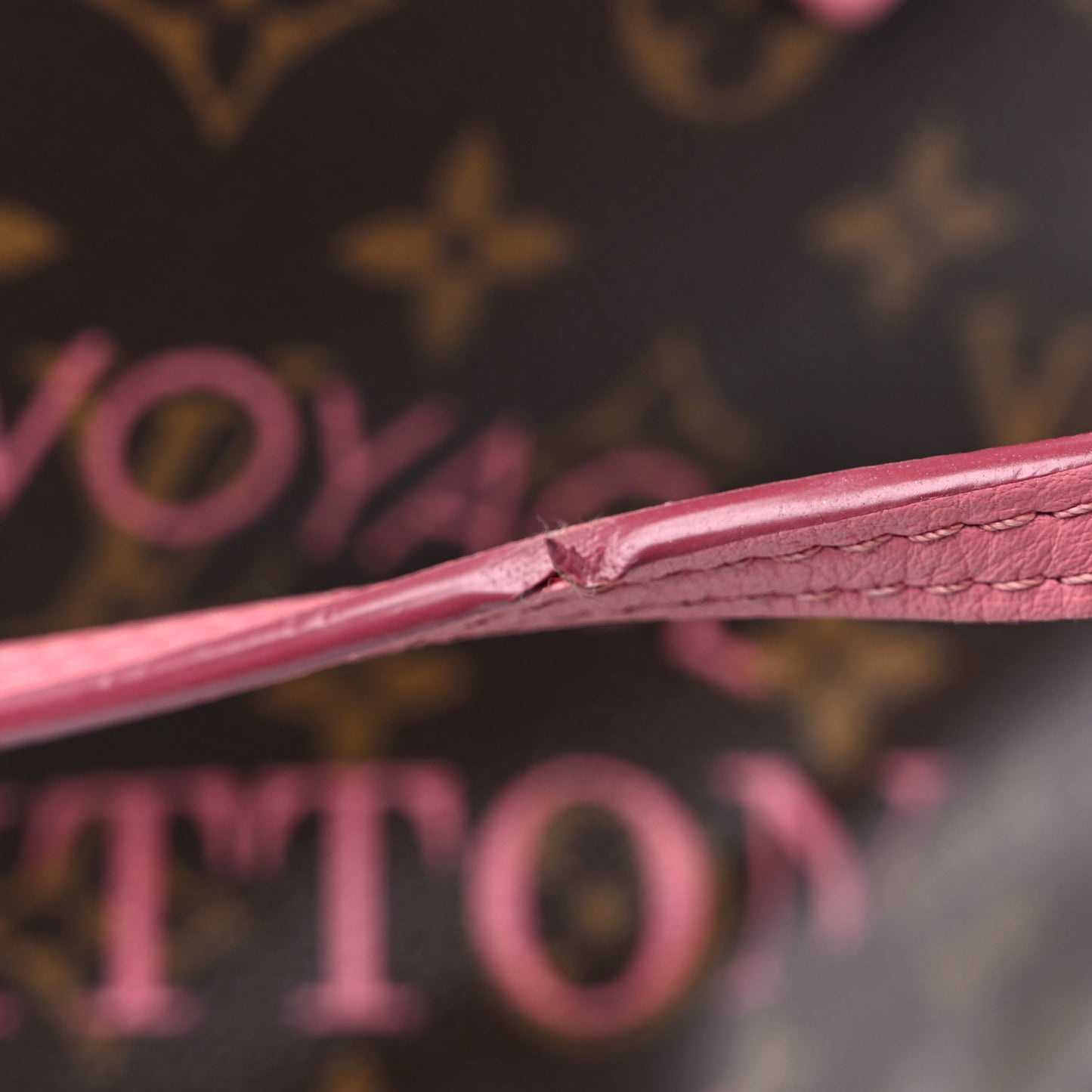 Monogram Articles de Voyage Ikat Neverfull GM Rose Velours
