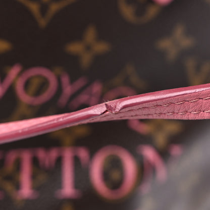 Louis Vuitton Monogram Articles de Voyage Ikat Neverfull GM Rose Velours 15 of 15
