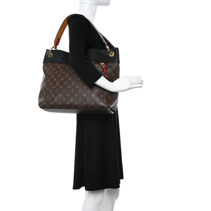 Louis Vuitton Monogram Tuileries Hobo Black 2 of 10