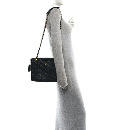 Chanel Lambskin Quilted Shoulder Bag Black 2 of 11