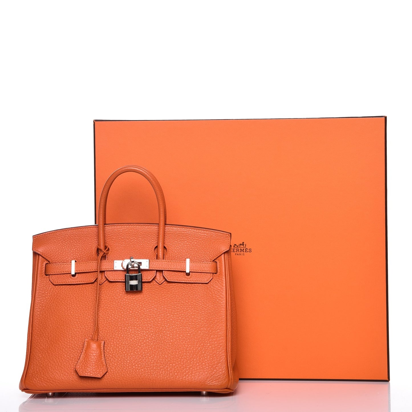 Togo Birkin 25 Orange