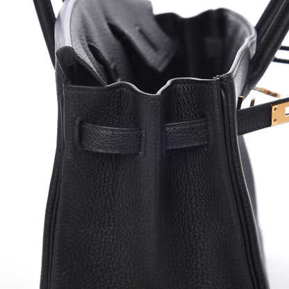 Hermes Togo Birkin 25 Black 26 of 33