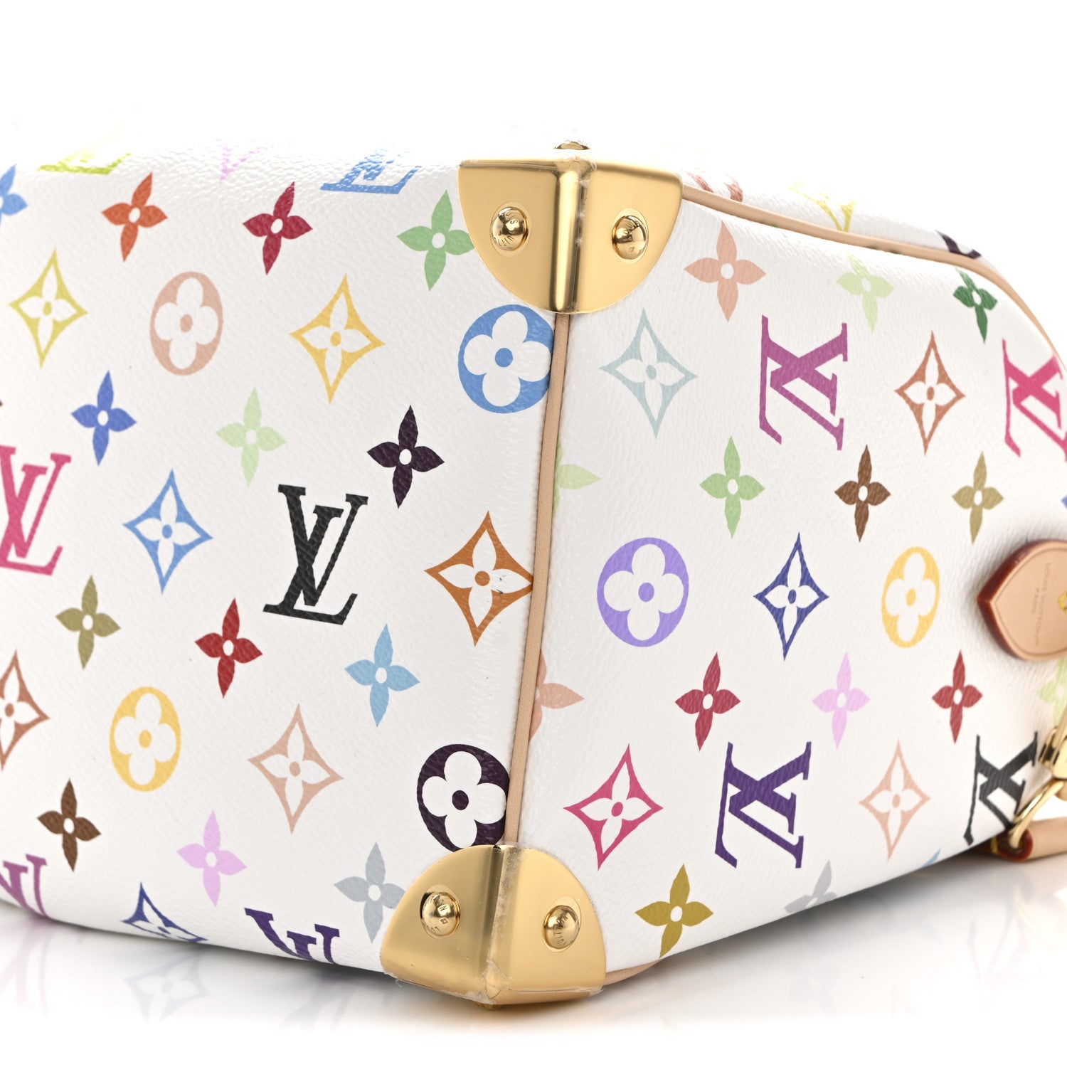 Louis Vuitton LV X TM Monogram Multicolor Speedy Bandouliere 25 White 10 of 11