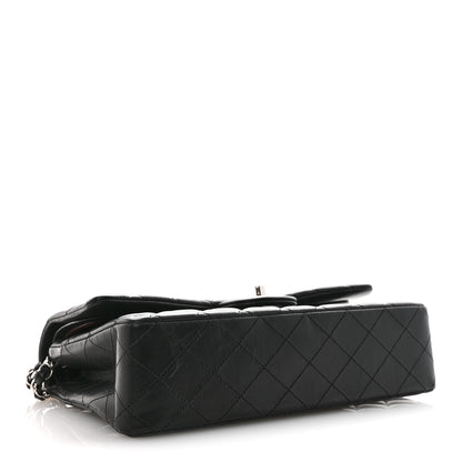 Chanel Lambskin Quilted Medium Double Flap Black 4 of 12
