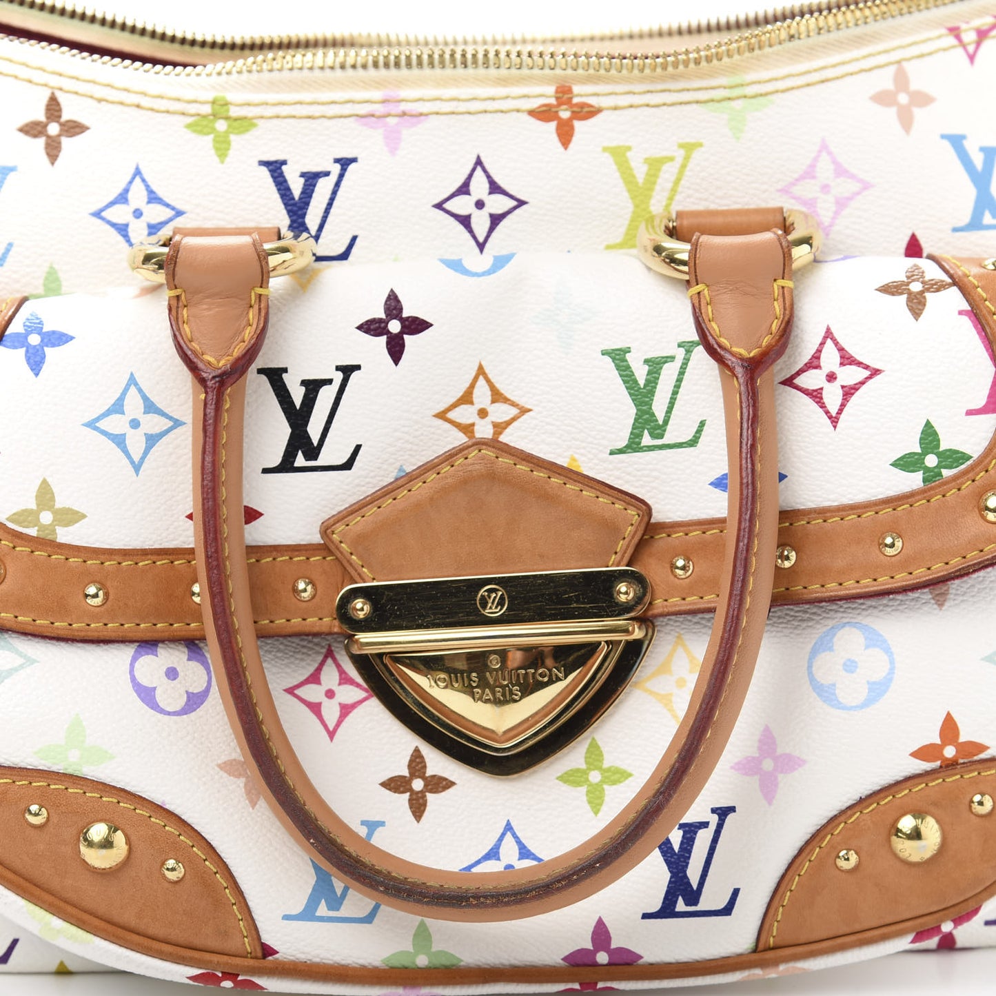 Monogram Multicolor Rita White