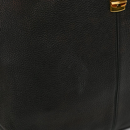 Salvatore Ferragamo Calfskin Margot Hobo Black 11 of 11