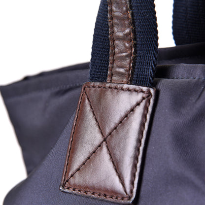 Gucci Nylon Diamante Web Tote Blue 7 of 7