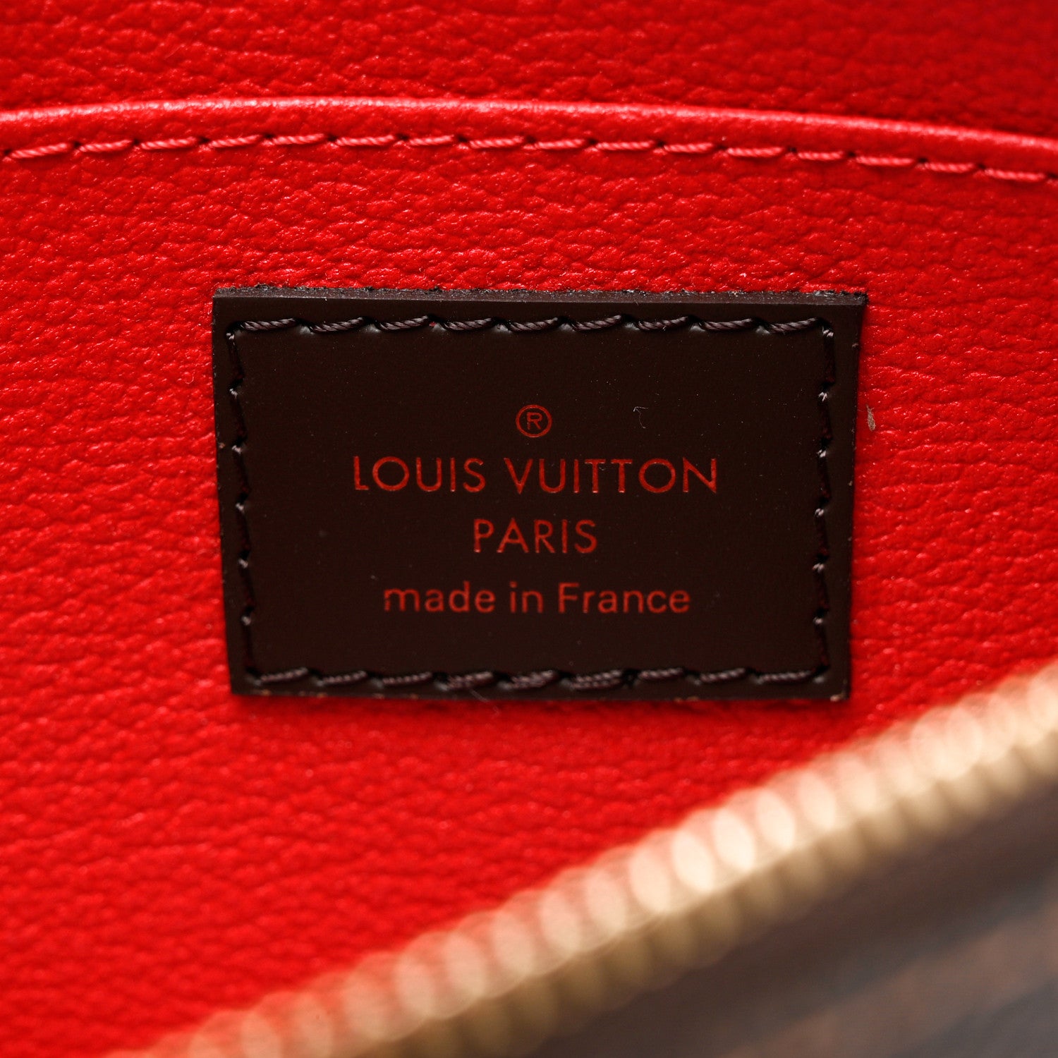 Louis Vuitton Damier Ebene Cosmetic Pouch 5 of 7