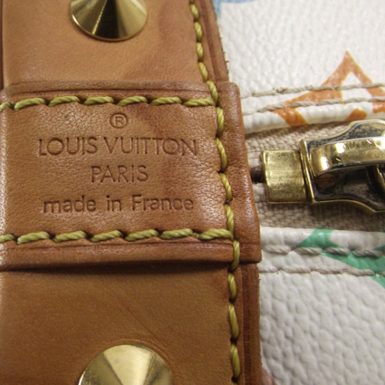 Louis Vuitton Monogram Multicolor Alma White 8 of 9