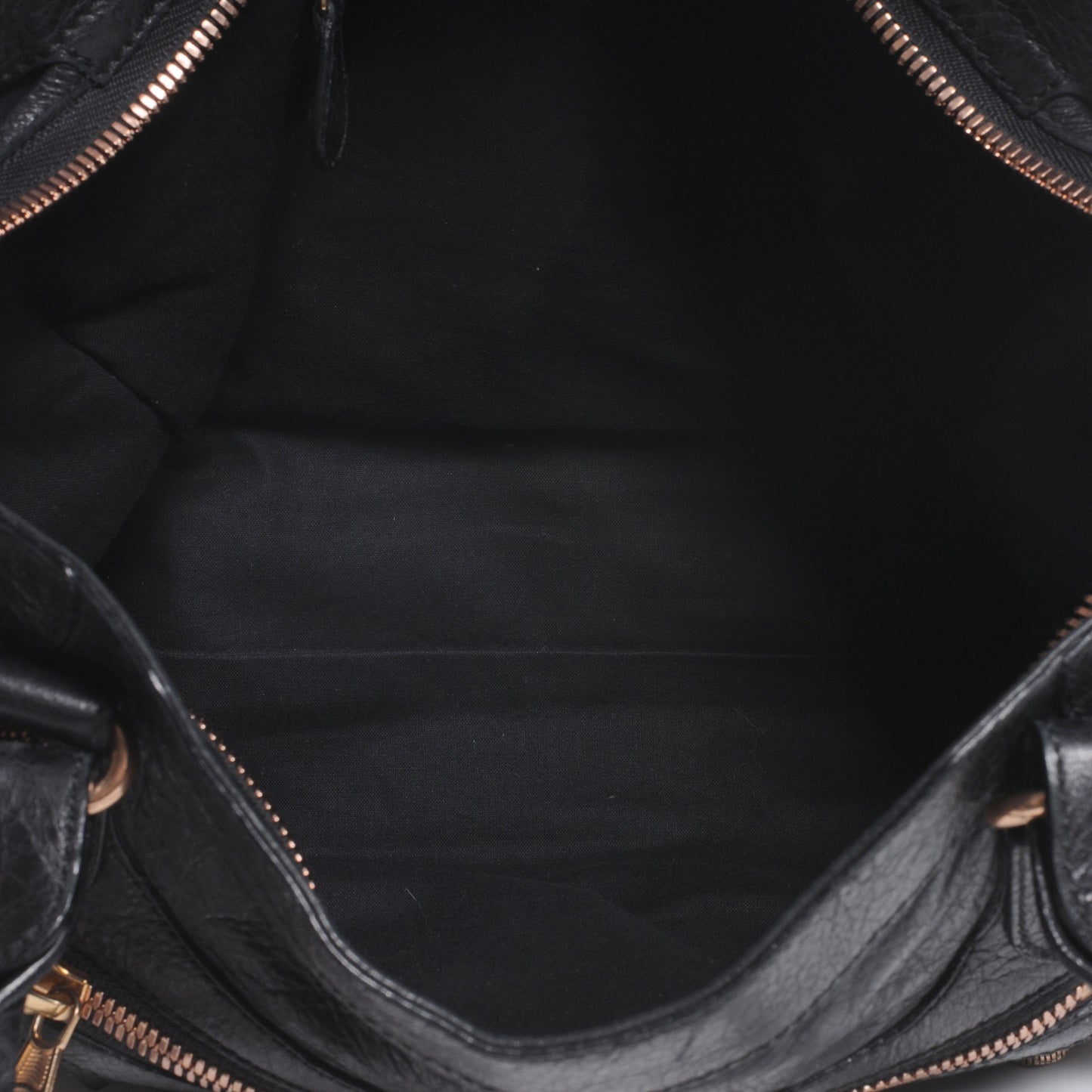 Agneau Giant 21 Rose Gold Hardware City Black