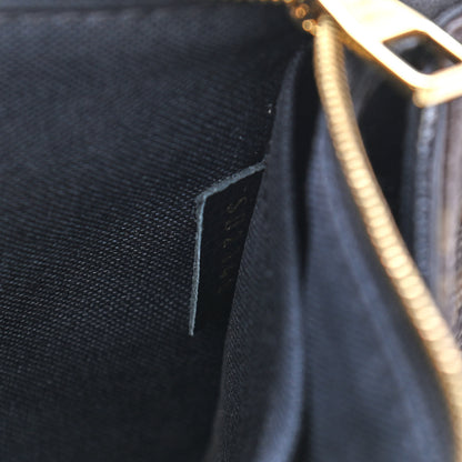 Louis Vuitton Monogram Pallas Clutch Black 7 of 10