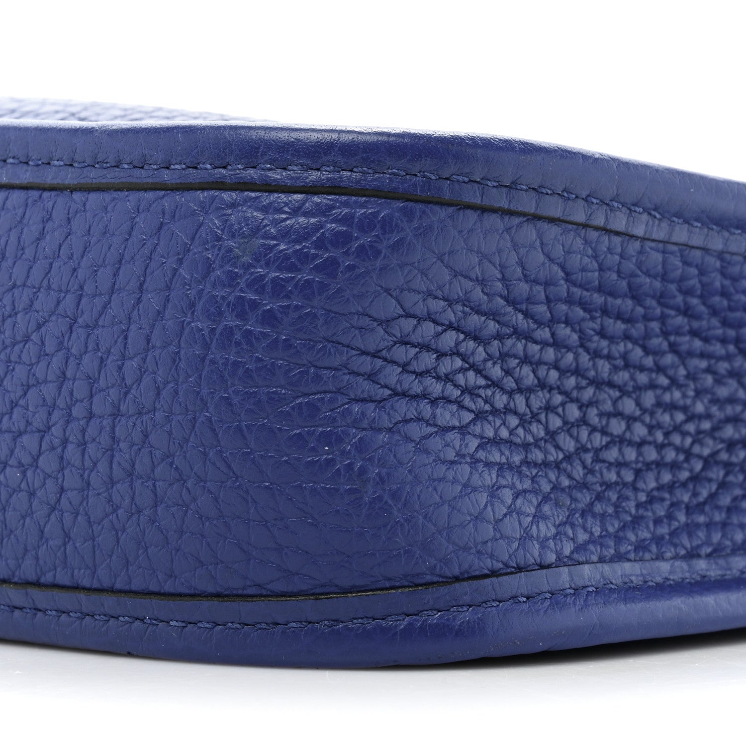 Hermes Taurillon Clemence Evelyne TPM Bleu Electrique Black 6 of 9