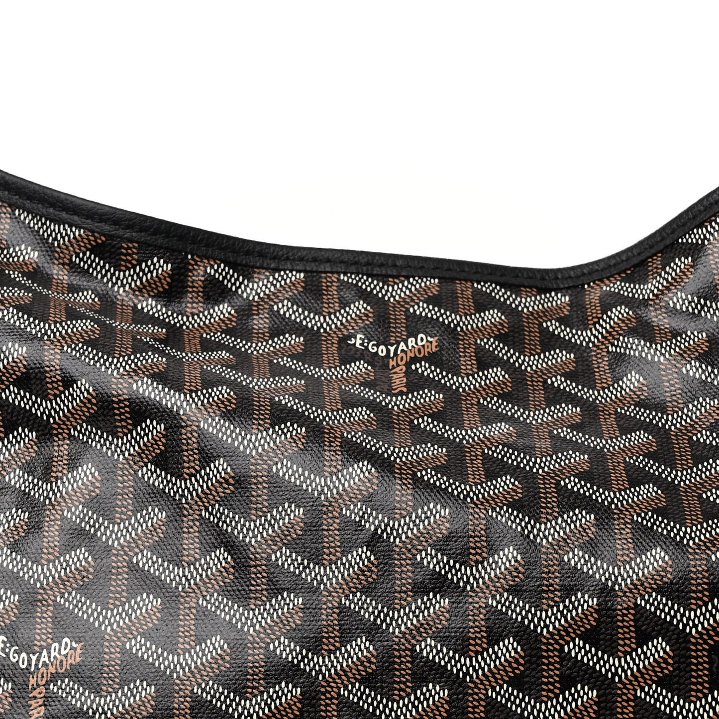 Goyardine Boheme Hobo Black
