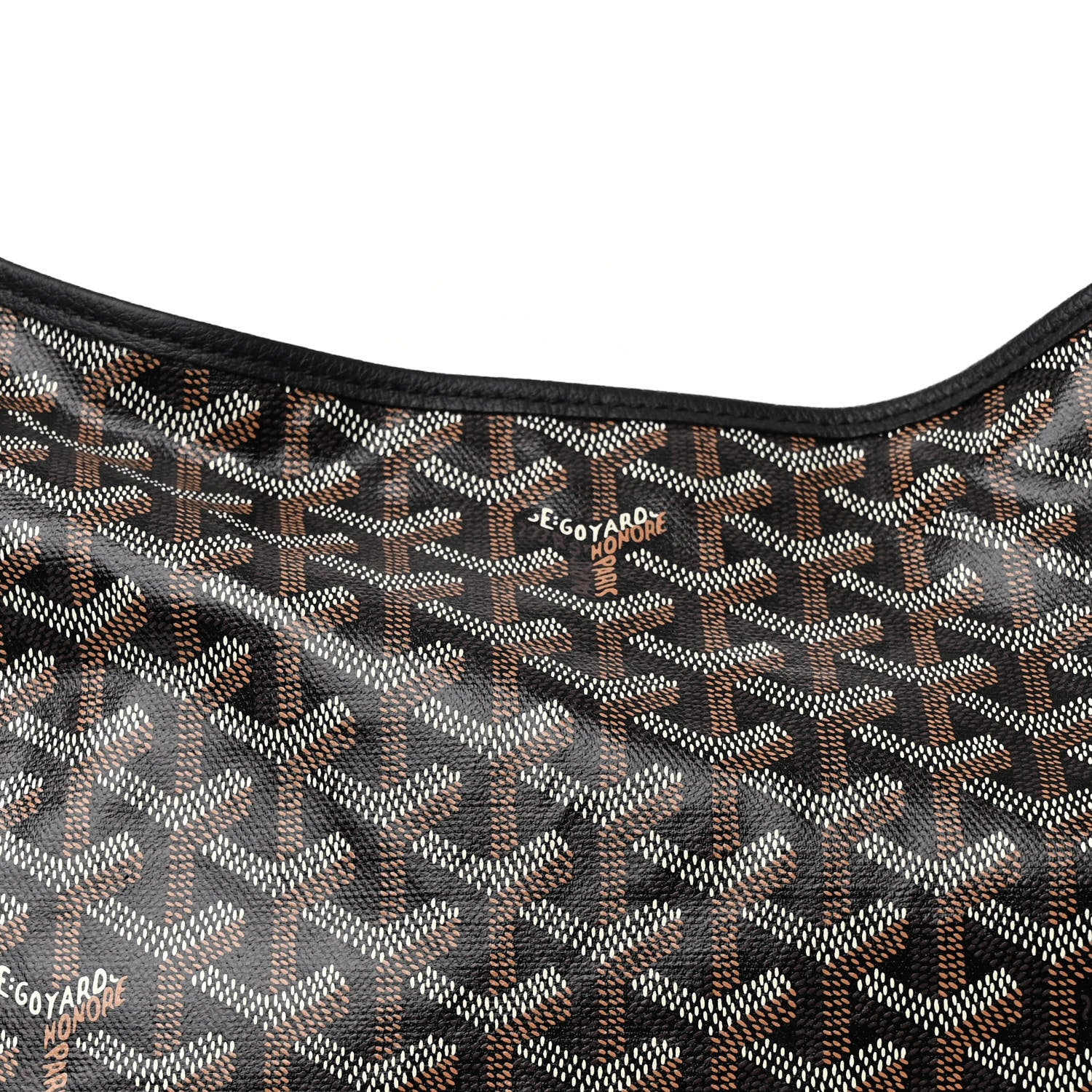 Goyard Goyardine Boheme Hobo Black 10 of 12