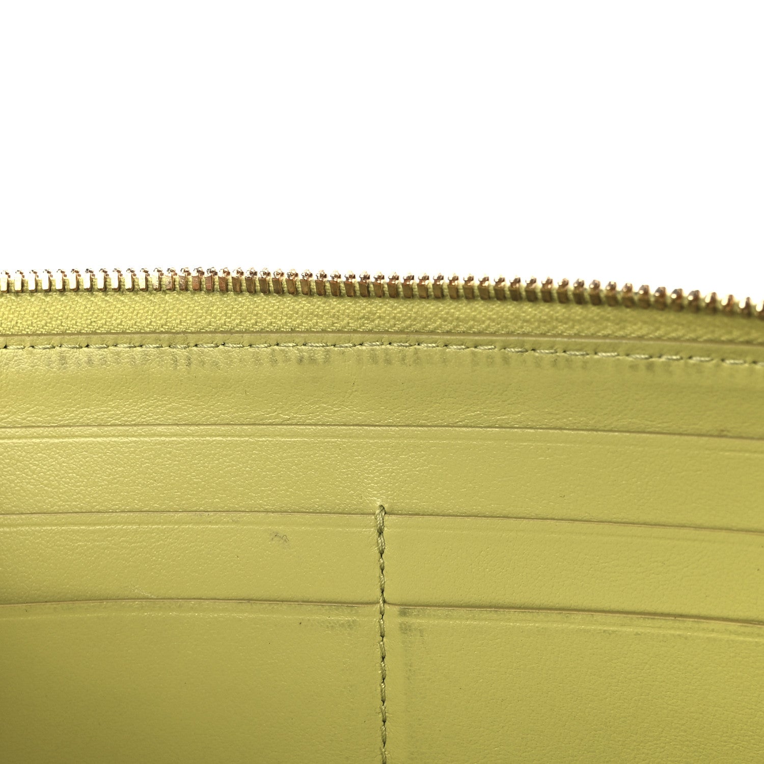 Bottega Veneta Nappa Intrecciato Zip Around Wallet Kiwi 13 of 13