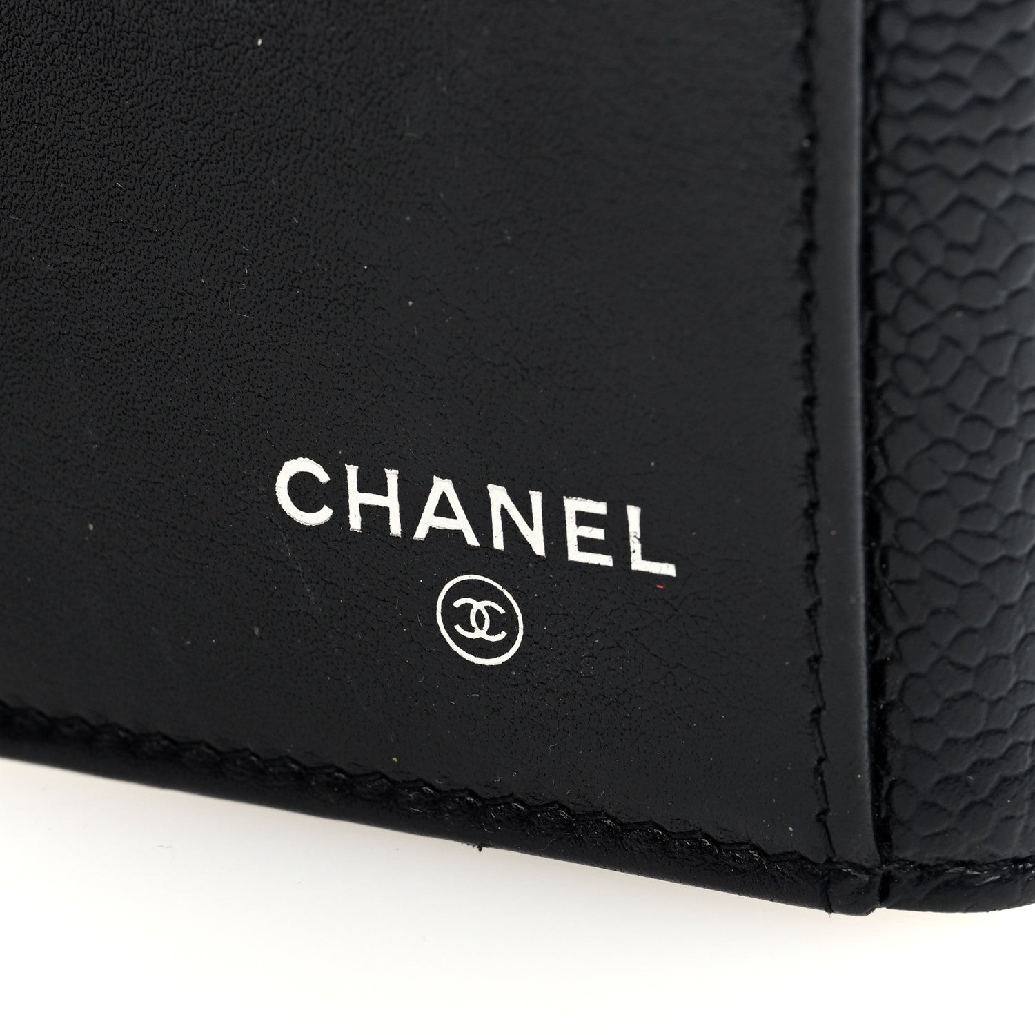 Chanel Caviar Timeless CC Large Gusset Flap Wallet Black 6 of 7