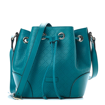 Gucci Hilary Lux Bright Diamante Small Bucket Bag Deep Cobalt 1 of 18