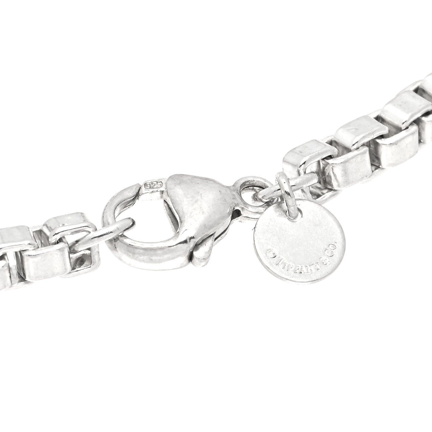 Sterling Silver 4mm Venetian Link Bracelet